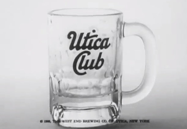 old utica club beer sign