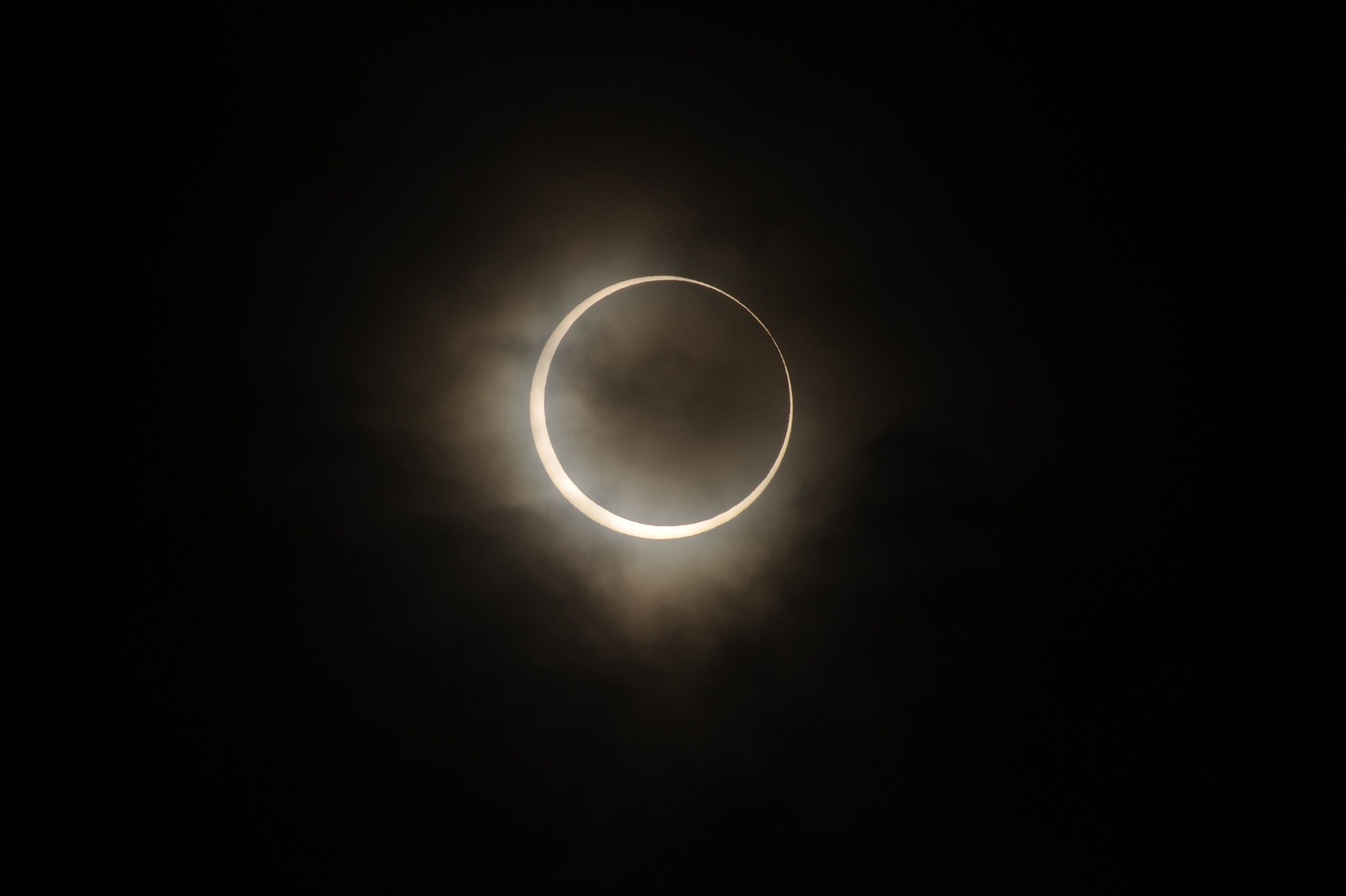 Annular Solar Eclipse Observed In Japan