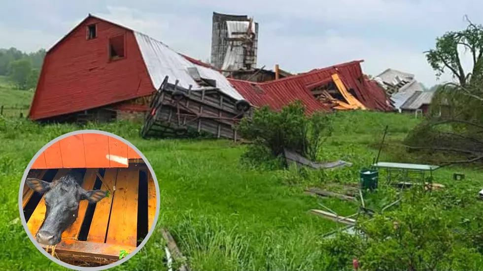 Severe Storms May Bring Isolated Tornado a Few Weeks After One Hit Lee Center Barn