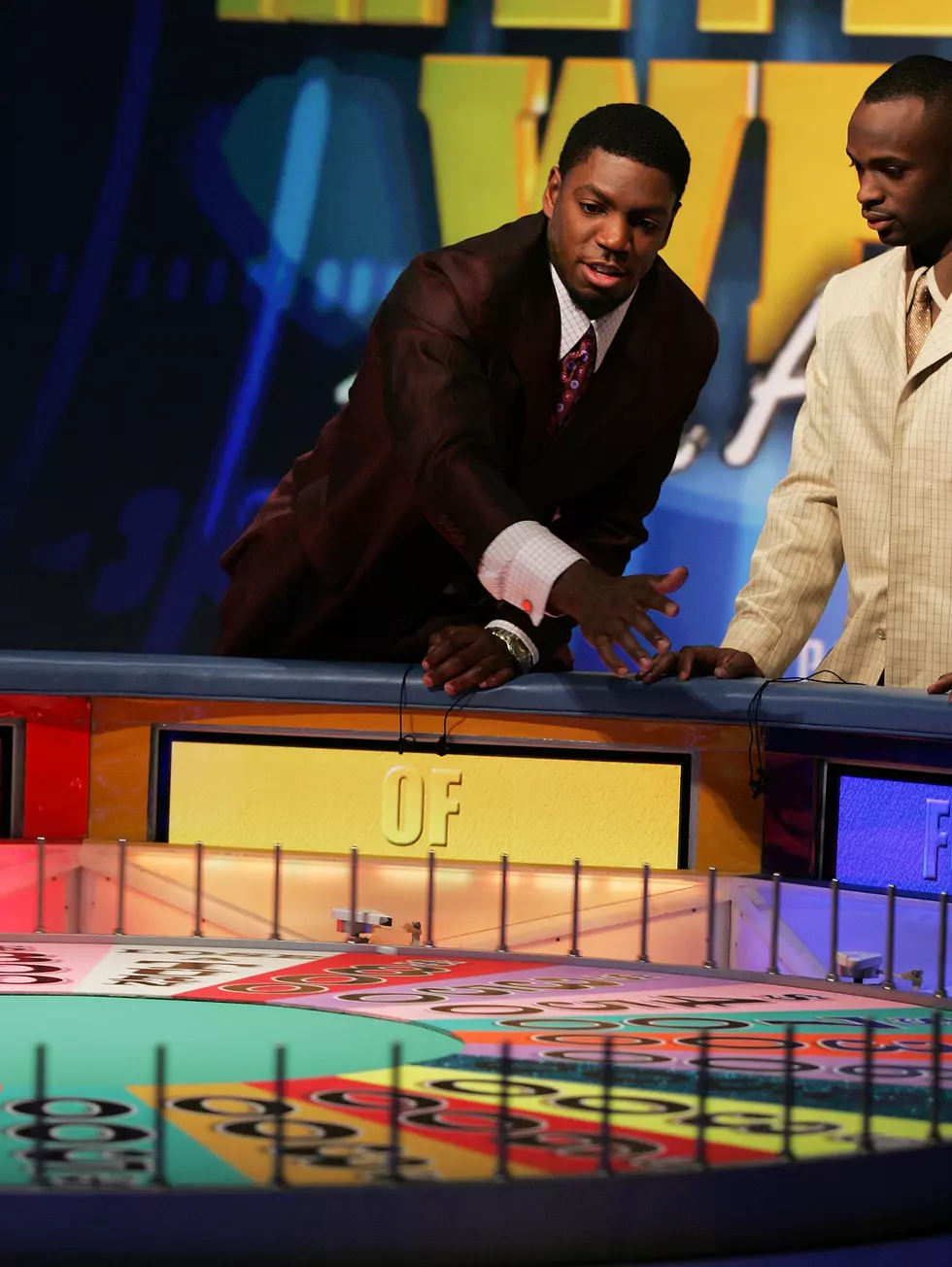 NFL Players Compete On Wheel Of Fortune