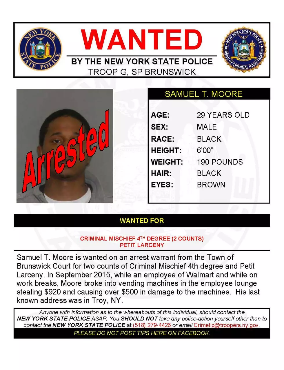 New York State Police Photo
