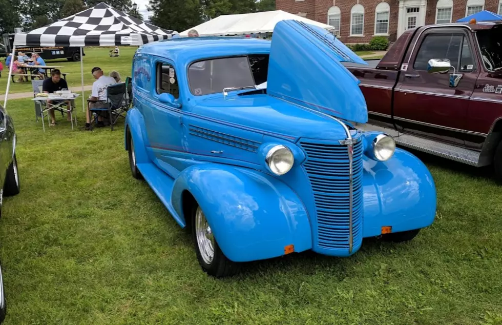 Classic Car Tuesday –  Ken Sheets 1938 Blue Sedan Delivery
