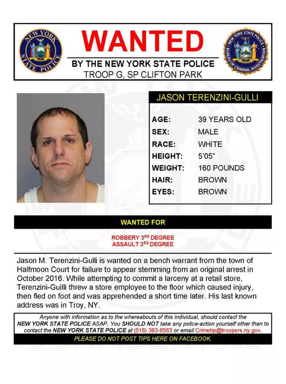 New York State Police Photo