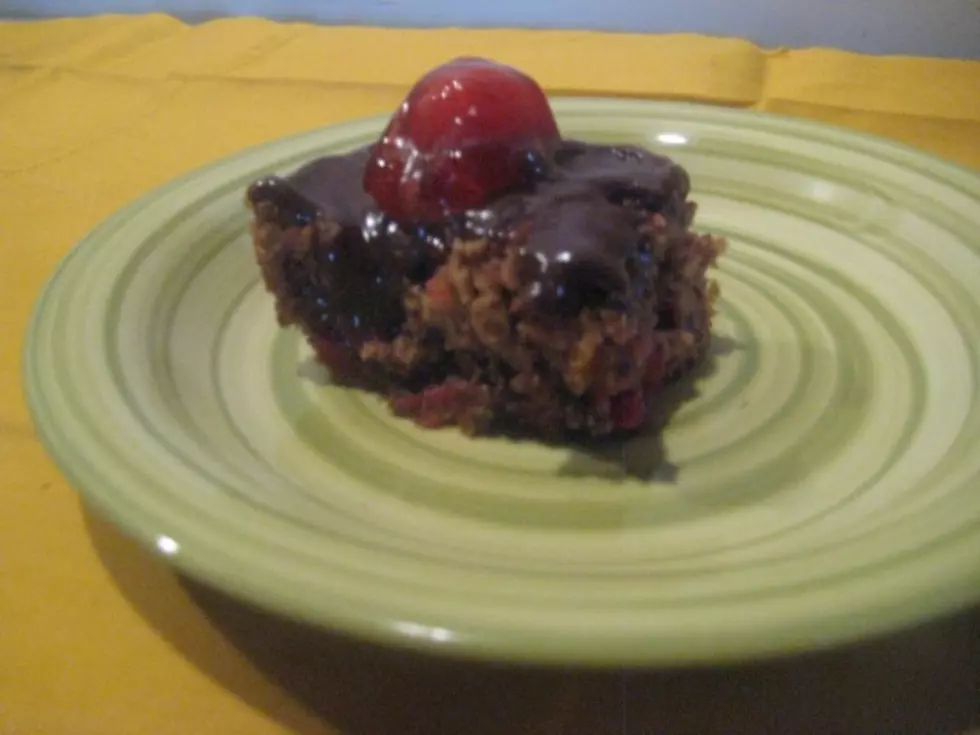 Sinfully Rich Iced Brownies on Foodie Friday